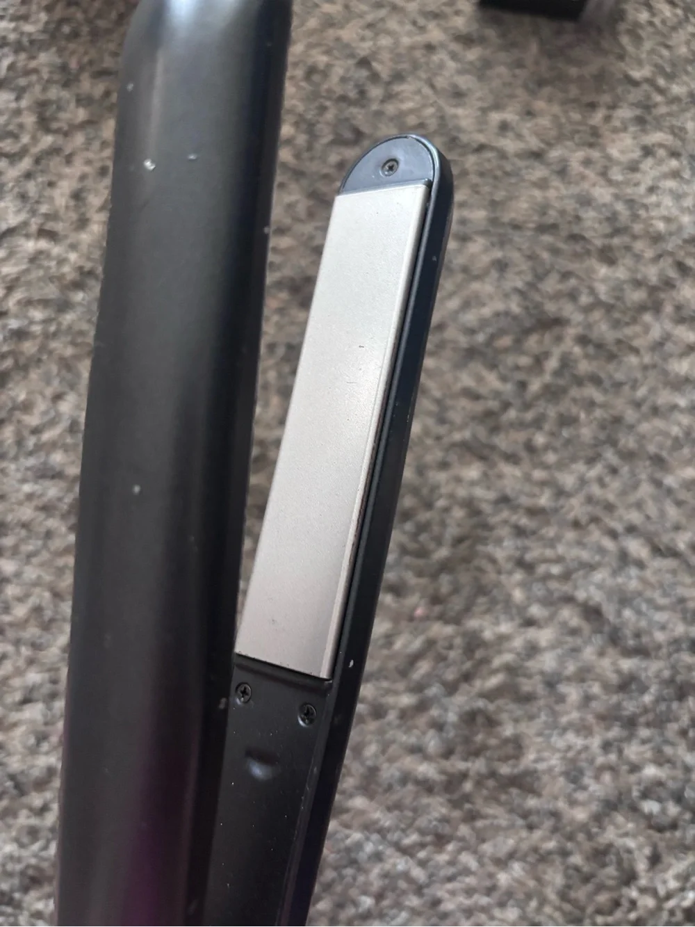 Black Hair Straightener Flat Iron with Long Cord